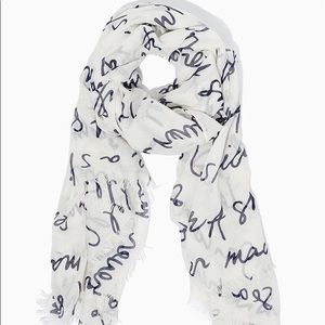 CHARMING CHARLIE Sailorette Fringe Scarf